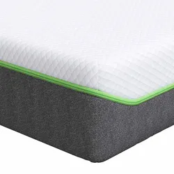 vidaXL Matratze Weiß und Grau 80 x 160 cm Taschenfeder