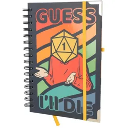 Crit Stones Guess I'll Die Deluxe Notebook