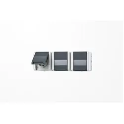JUNG, Steckdose, Steckdose SCHUKO 8230NAW 3fach