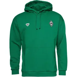 hummel SV Werder Bremen Fan Loose Hoodie 2025/26 6801 - abundant green L