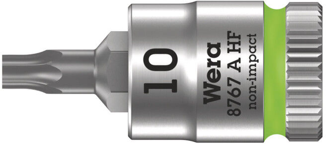Wera 8767 A HF TX Écrou à embout Zyklop avec entraînement 1/4