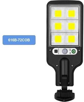 Uplifted Goods Solar Motion Sensor Outdoor LED Wall Light With Remote Control 72cob No Remote