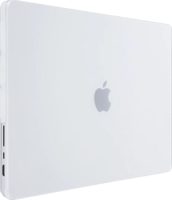 BlueBuilt Hardcase Transparant Mat voor MacBook Pro 16 inch