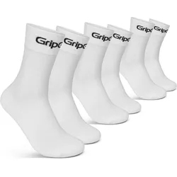 GripGrab, Unisex, Sportsocken, RIDE Regular Cut 3-Pack (38 - 41), Weiss
