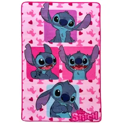 Disney Lilo & Stitch Kinderteppich 120x80 cm – weich & dekorativ