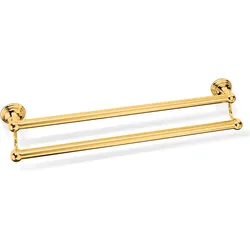 Decor Walther Classic Handtuchreling 60 cm goldfarben doppelt
