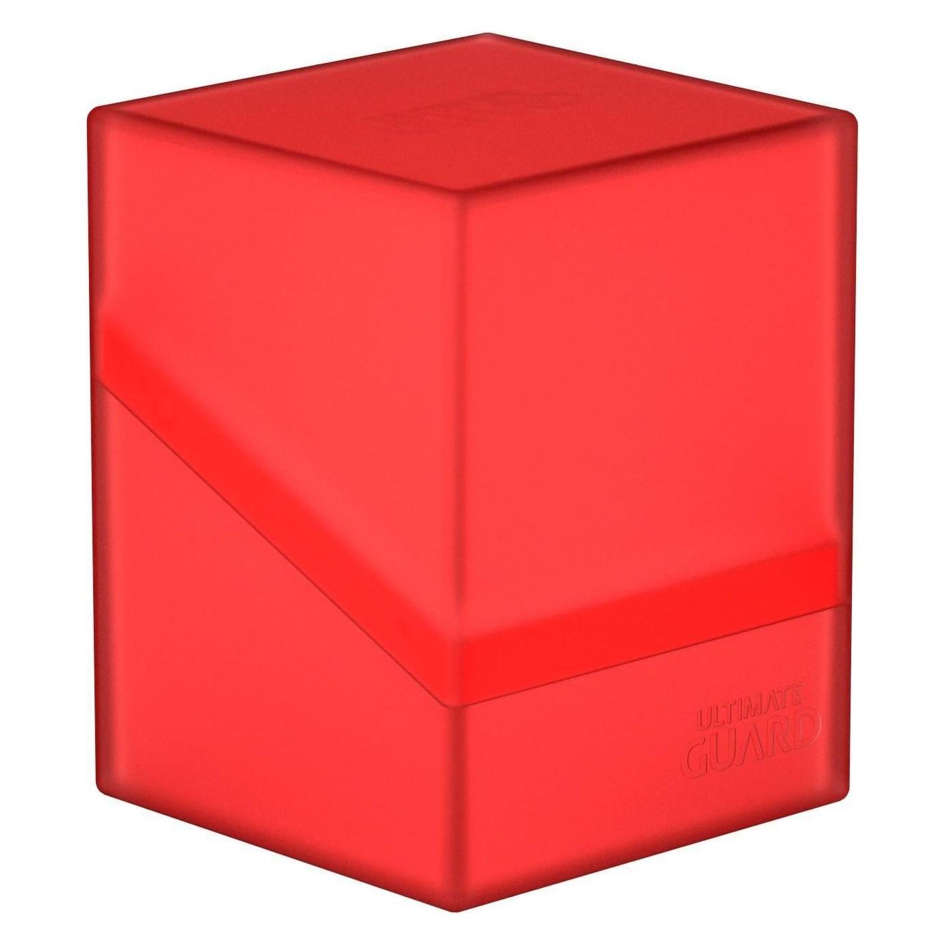 Ultimate Guard UGD010693 - Boulder Kartenbox - 100+ Karten, Standardgrösse, rubin (UGD010693)