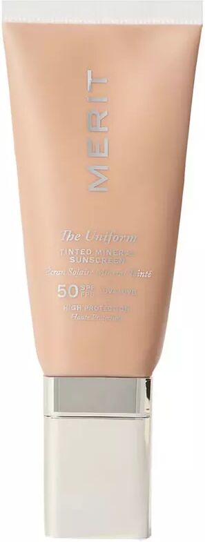 Merit Beauty - The Uniform - Getöntes mineralisches Sonnenschutz-Fluid LSF 50, 50 ml, Shade