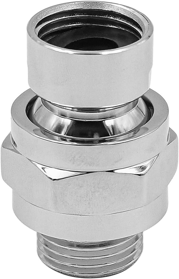oCreon Douche Connector Bal Verstelbare Douchekop Adapter en Douche Arm Verlengstuk Zilver