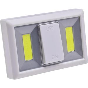 ChiliTec LED-Unterbauleuchte CTK2 COB, tageslichtweiß, mit Batterie, Schalter & Magnet, Länge: 11 cm