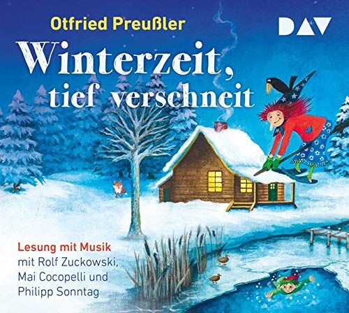 Otfried Preussler - Winterzeit, tief verschneit: Lesung mit Musik mit Rolf Zuckowski, Mai Cocopelli und Philipp Sonntag (2 CDs) - Preis vom 09.10.2026 07:28:09 h