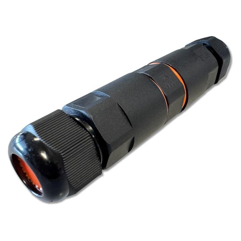 Datacom Kupplung STP CAT6A 2xRJ45 (8p8c) gerade OUTDOOR (Netzwerk Kupplung) (4229)
