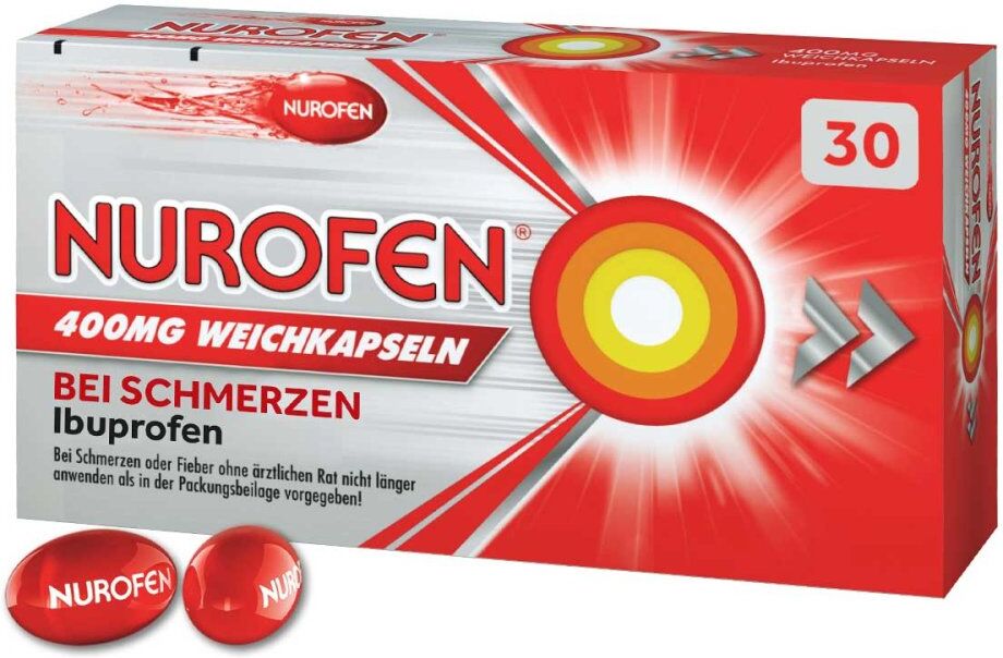 NUROFEN 400 mg Ibuprofen Weichkapseln