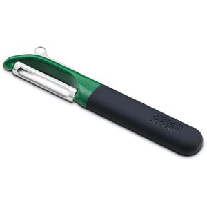 JosephJoseph Sparschäler Multi-Peel, grün, Universal, Edelstahlklinge, Kunststoffgriff