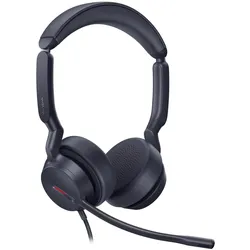 Yealink UH 44 Serie (Kabelgebunden, USB-A, USB-C), Office Headset, Schwarz
