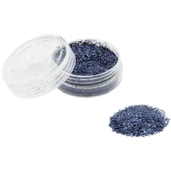 EULENSPIEGEL Glitzer, blau