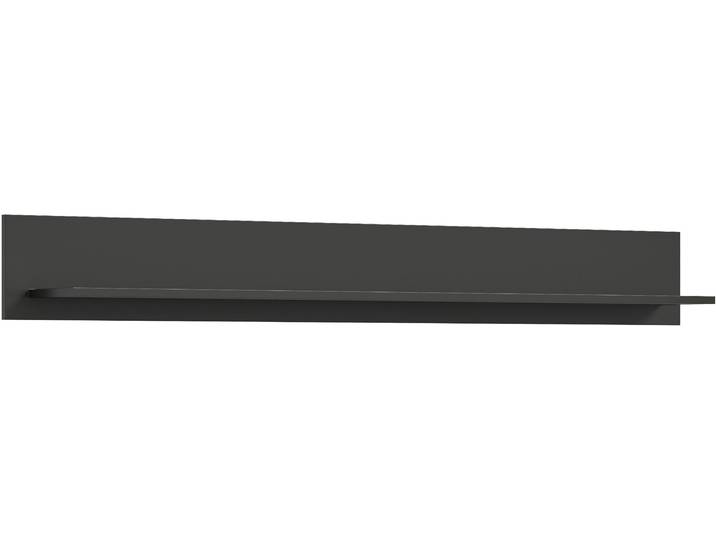 Wandboard HOME AFFAIRE RHOMBUS, Breite 160 cm , grau, B:160cm H:20cm T:20cm, Holzwerkstoff, Regale, Wandboard, Wandregal, Wandboard, Wohnzimer, Esszimmer