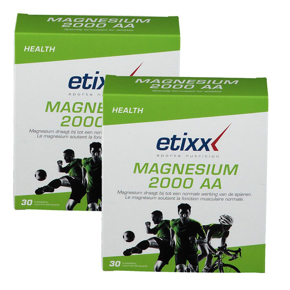 Etixx Magnesium 2000 AA x2 2x30 St Brausetabletten