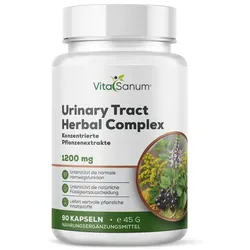VitaSanum® Urinary Tract Herbal Complex 1.200 mg pro Tagesportion (3 Kapseln)