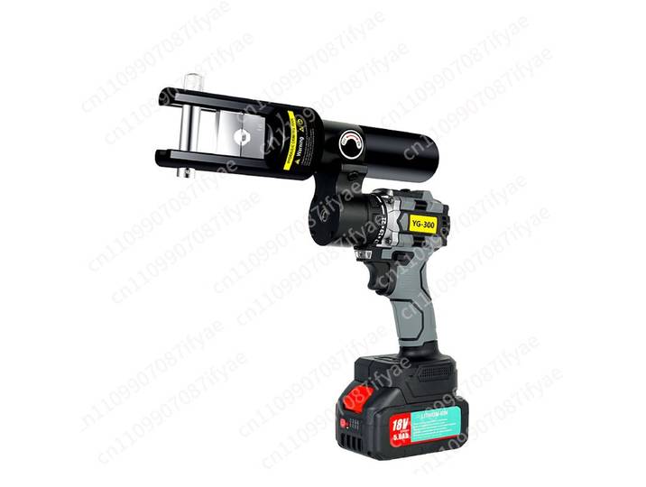Pince hydraulique YG-300, pince à sertir électrique, petite pince à sertir automatique, type rechargeable spécial pour électricien portable