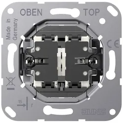 Jung Multi-Switch geteil. Wippe 2x2 Schließern K 532-4 EU