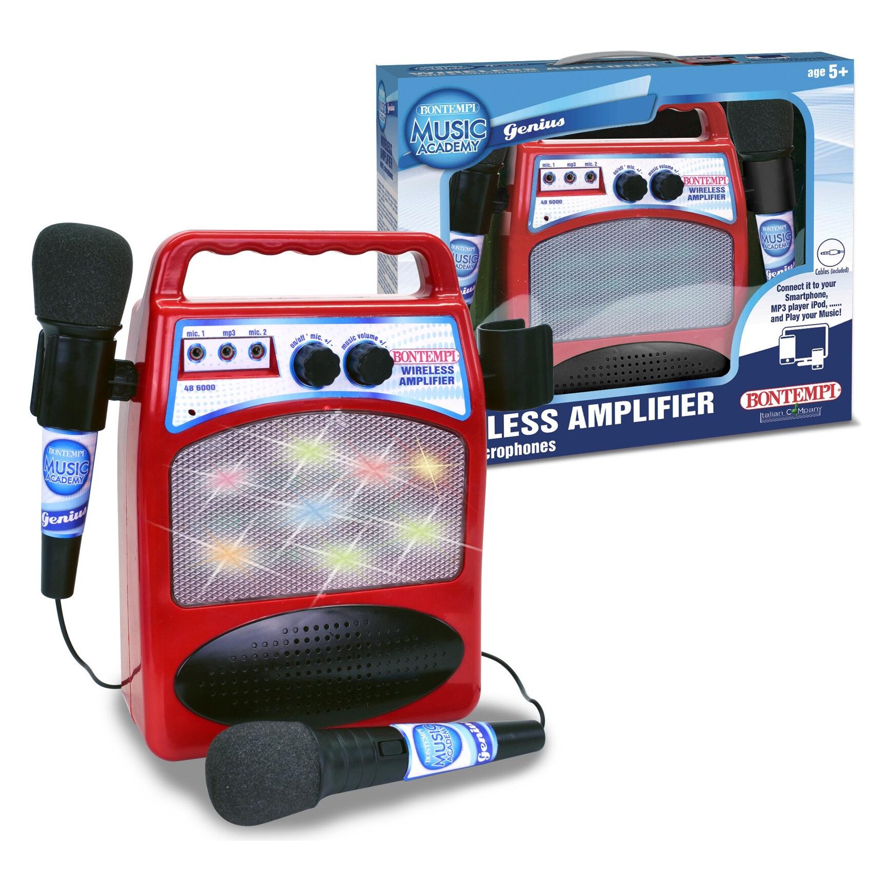 Bontempi Wireless Verstärker mit 2 Mikrofone (041-486000)