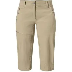 SCHÖFFEL Damen Hose kurz Pants Caracas2, Größe 46 in Braun Braun