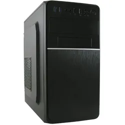 LC Power PC Gehäuse LC-2015MB-ON Micro-ATX schwarz