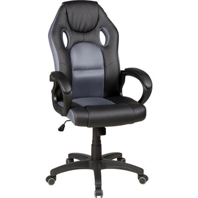 Gaming-Stuhl DUO COLLECTION "Riley", schwarz (schwarz, grau), Kunstleder Netzstoff, Stühle, Gaming-Stuhl