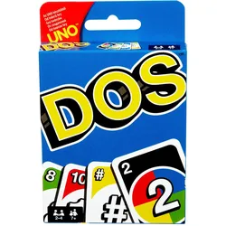 Mattel Games UNO Dos (Deutsch, Englisch, Französisch, Italienisch, 2 - 4 Spieler)