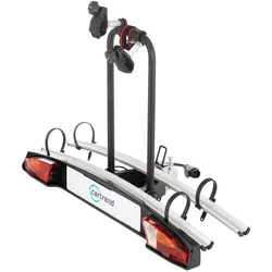 CARTREND Kupplungs-Fahrradträger Alu Active für 2 Fahrräder