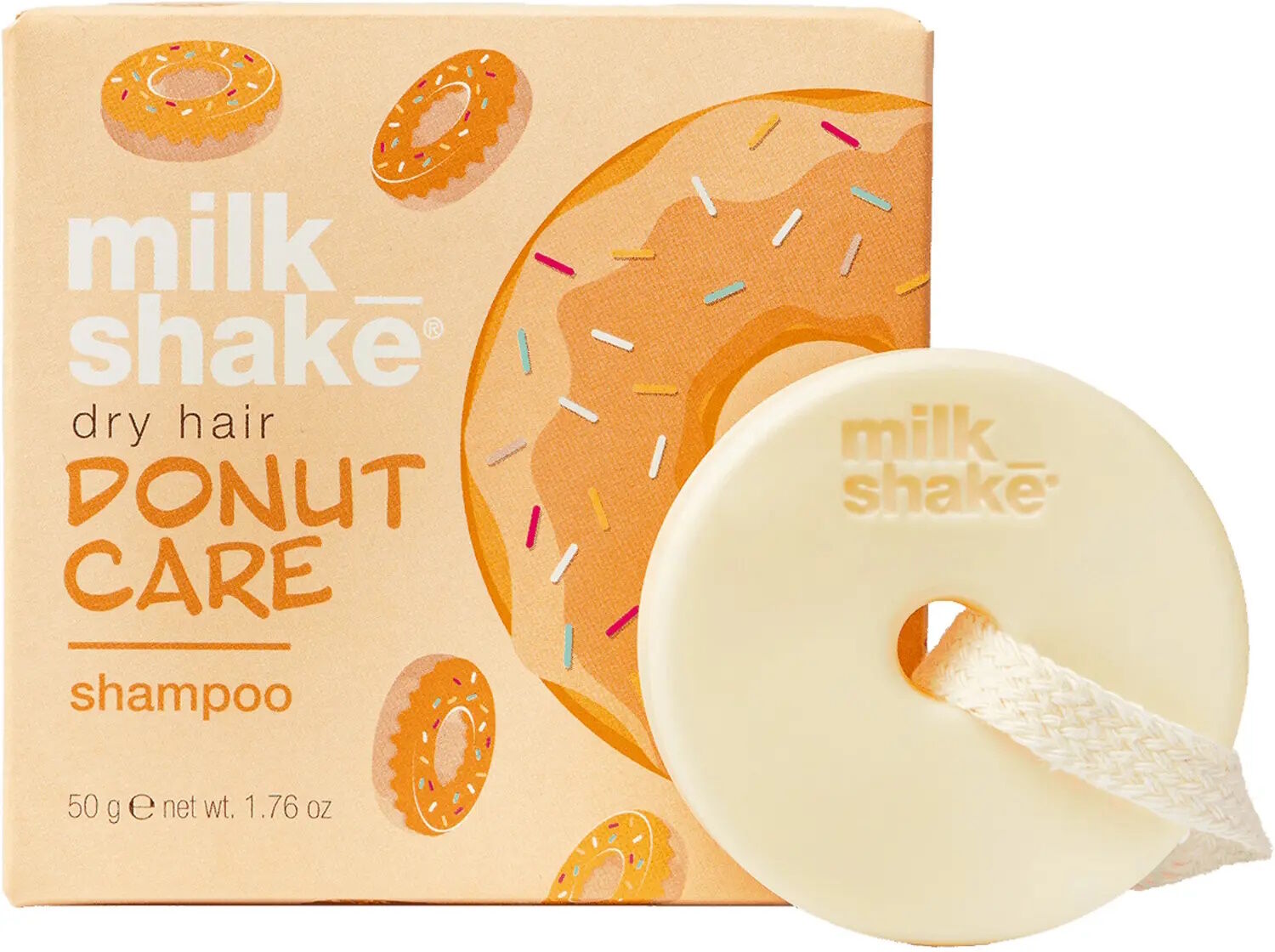 Milk_Shake Donut Care Shampoobar - Dry Hair Moisture 50 g