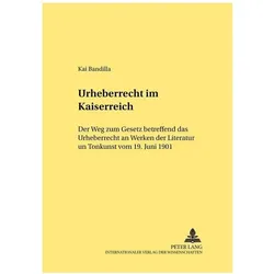 Urheberrecht im Kaiserreich, Fachbücher von Kai Bandilla