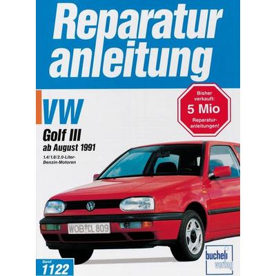 VW Golf III, Benziner ab 1991, Taschenbuch von , Bucheli, 978-3-7168-1835-0