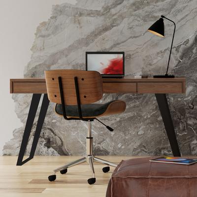 WYNDENHALL Mitchell Modern Industrial 54 inch Wide Desk