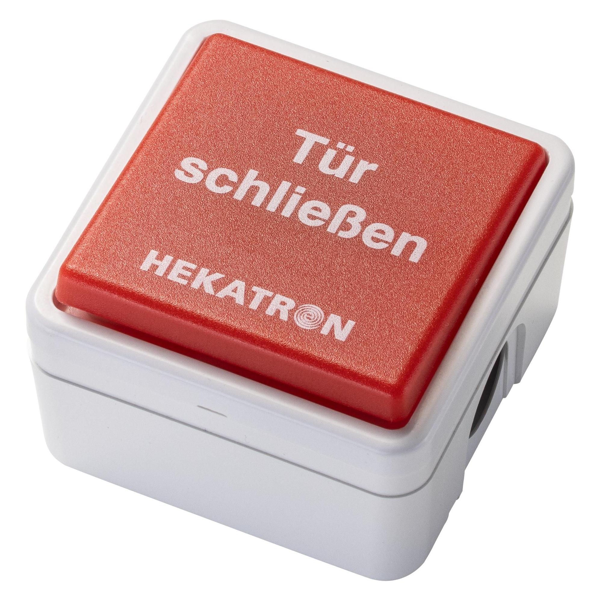 Hekatron GmbH Handauslösetaster HAT 02 Auf-/Unterputz (6500143)