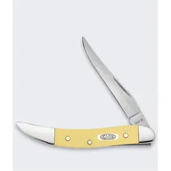 Case, Mehrzweckmesser, Messer Small Texas Toothpick SS Gelb