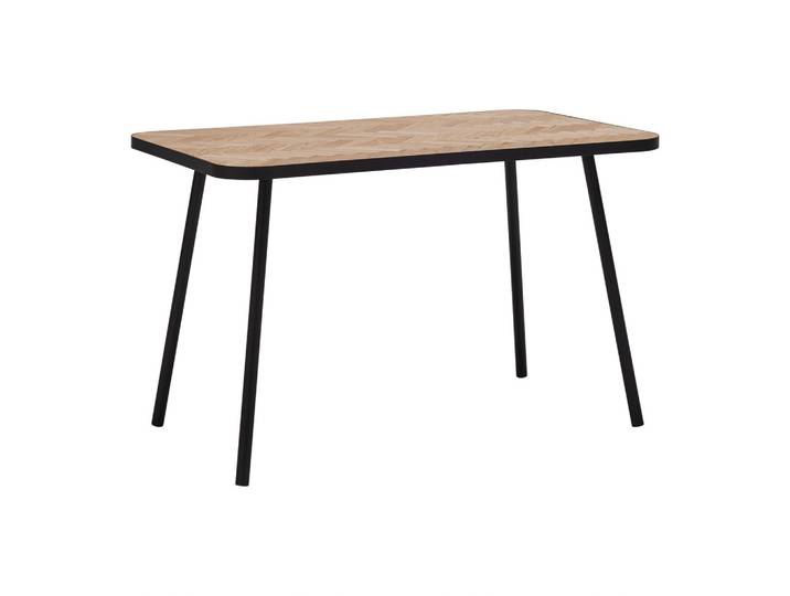 Schreibtisch Naturfarben, Schwarz