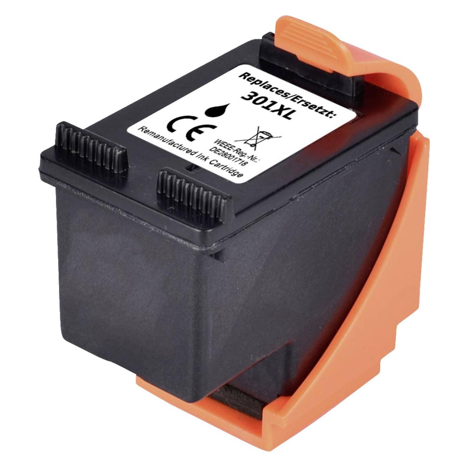 Renkforce Tinte ersetzt HP 301XL (CH563EE) Kompatibel Schwarz RF-I-HP301XLBK RF (BK) (RF-5655896)