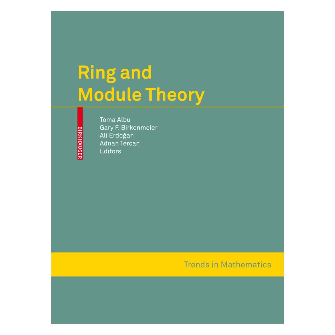 Birkhäuser Ring and Module Theory (Englisch, Softcover, Adnan Tercan, Erdogan Ali, F Birkenmeier Gary, Toma Albu Gary) (55490364)