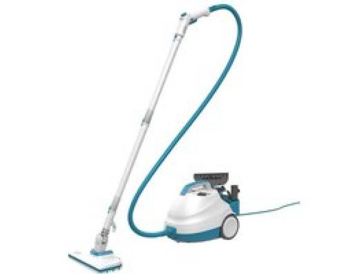 Nettoyeur vapeur traineau multifonction - BLACK & DECKER BHSMP2008-QS - 2000 W - 8 accessoires - 4 bars - Blanc / gris / bleu