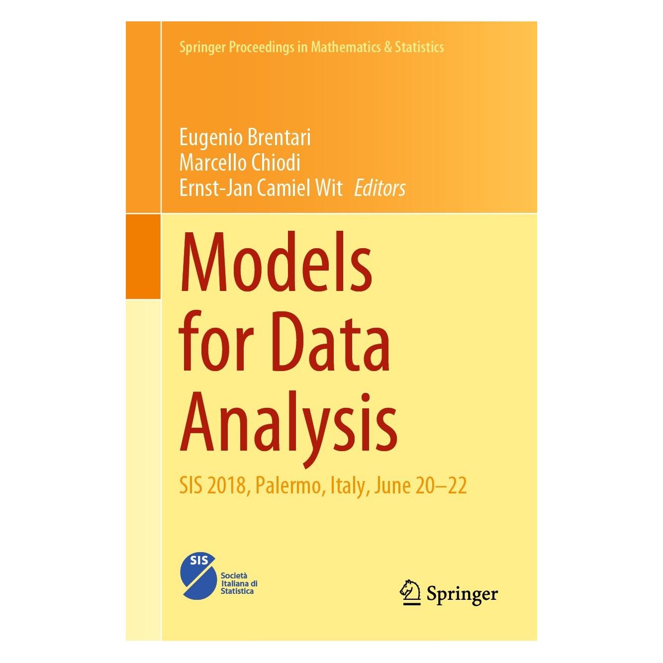 Springer Models for Data Analysis (Englisch, Hardcover, Ernst-Jan Camiel Wit, Eugenio Brentari, Marcello Chiodi) (9783031158841)