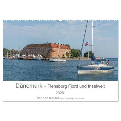 Dänemark - Flensborg Fjord und Inselwelt (Wandkalender 2026 DIN A2 quer), CALVENDO Monatskalender