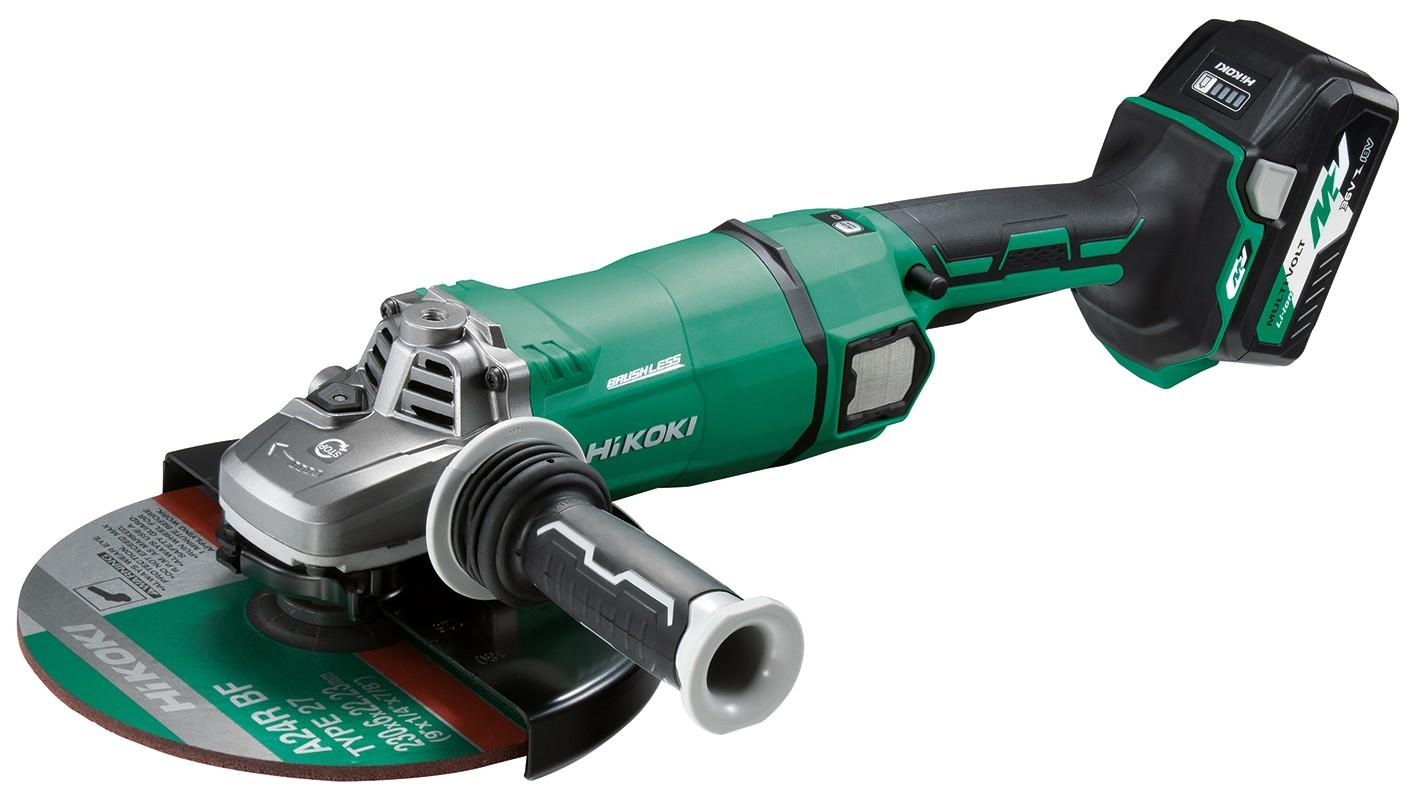 Hikoki G3623DA WGZ, 5300 RPM, 23 cm, Akku, 4,9 kg, Bürstenloser Motor