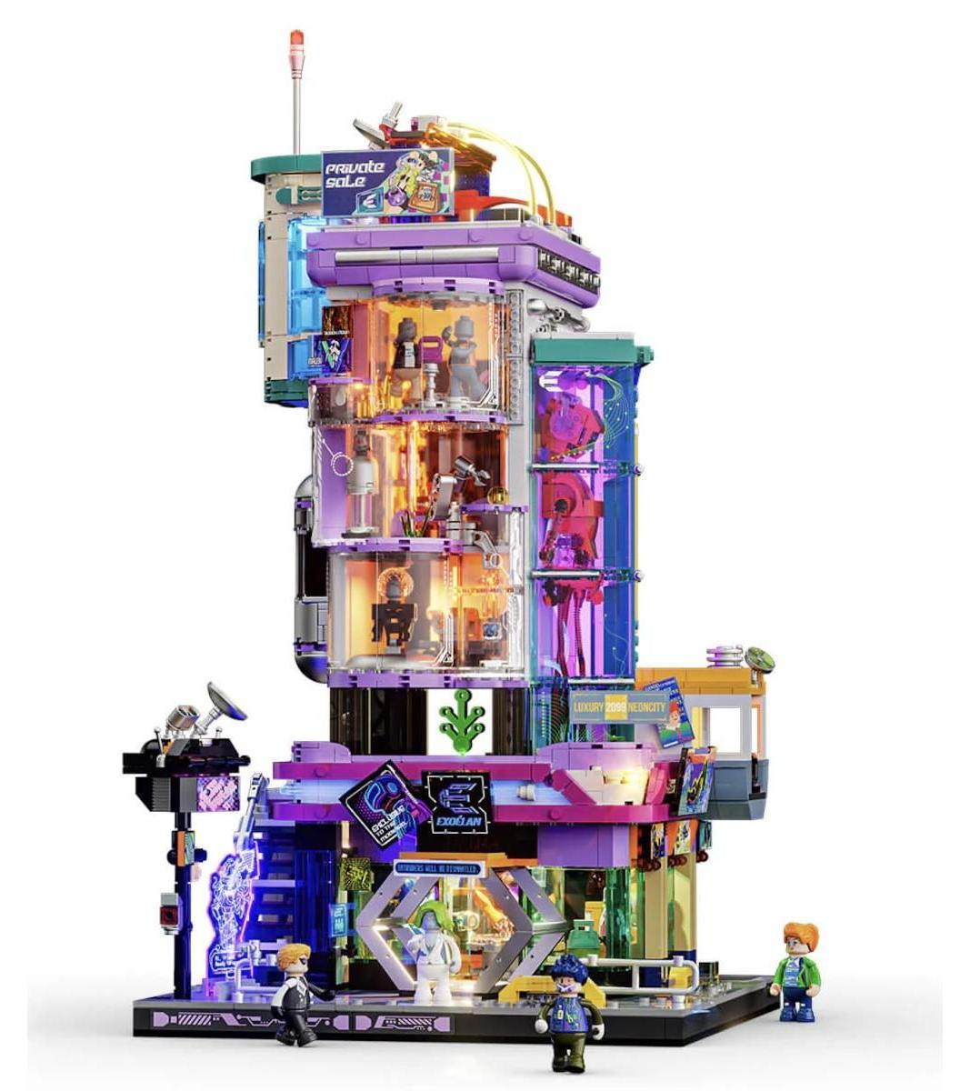Lumibricks Cyberpunk Neoncity Cyber Couture Galleria