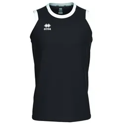 Errea, Jungen, Sportshirt, Dayton Tank Top Jr (146), Schwarz