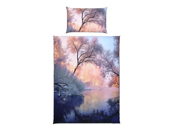 Bettwäsche mit Winterlandschaft