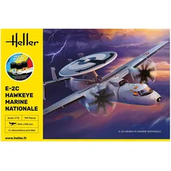 Heller STARTER KIT E-2C Hawkeye Marine Nationale