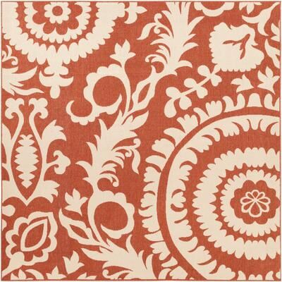 Livabliss Nina Contemporary Floral Indoor/Outdoor Area Rug