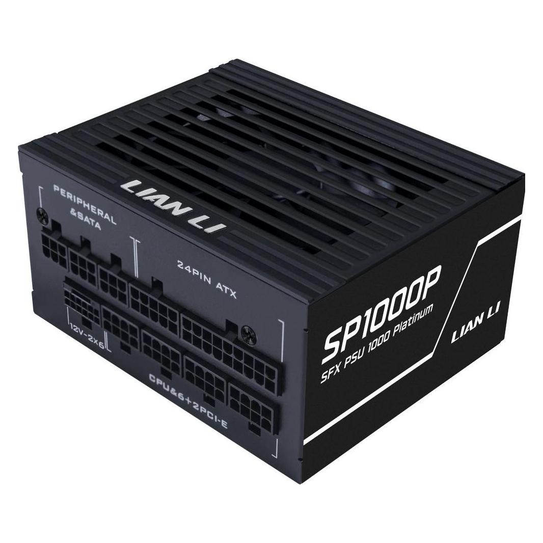 Lian-Li SP Series Platinum 80 PLUS Platinum Netzteil, SFX, vollmodular, PCIe 5.1, ATX 3.1 - 1.000 Wa (1000 W) (G9P.SP1000P.B000.EU)
